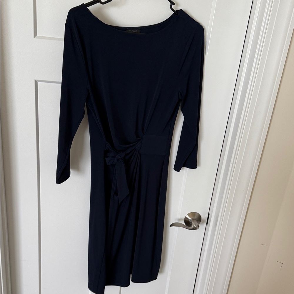 Ann Taylor Navy Dress